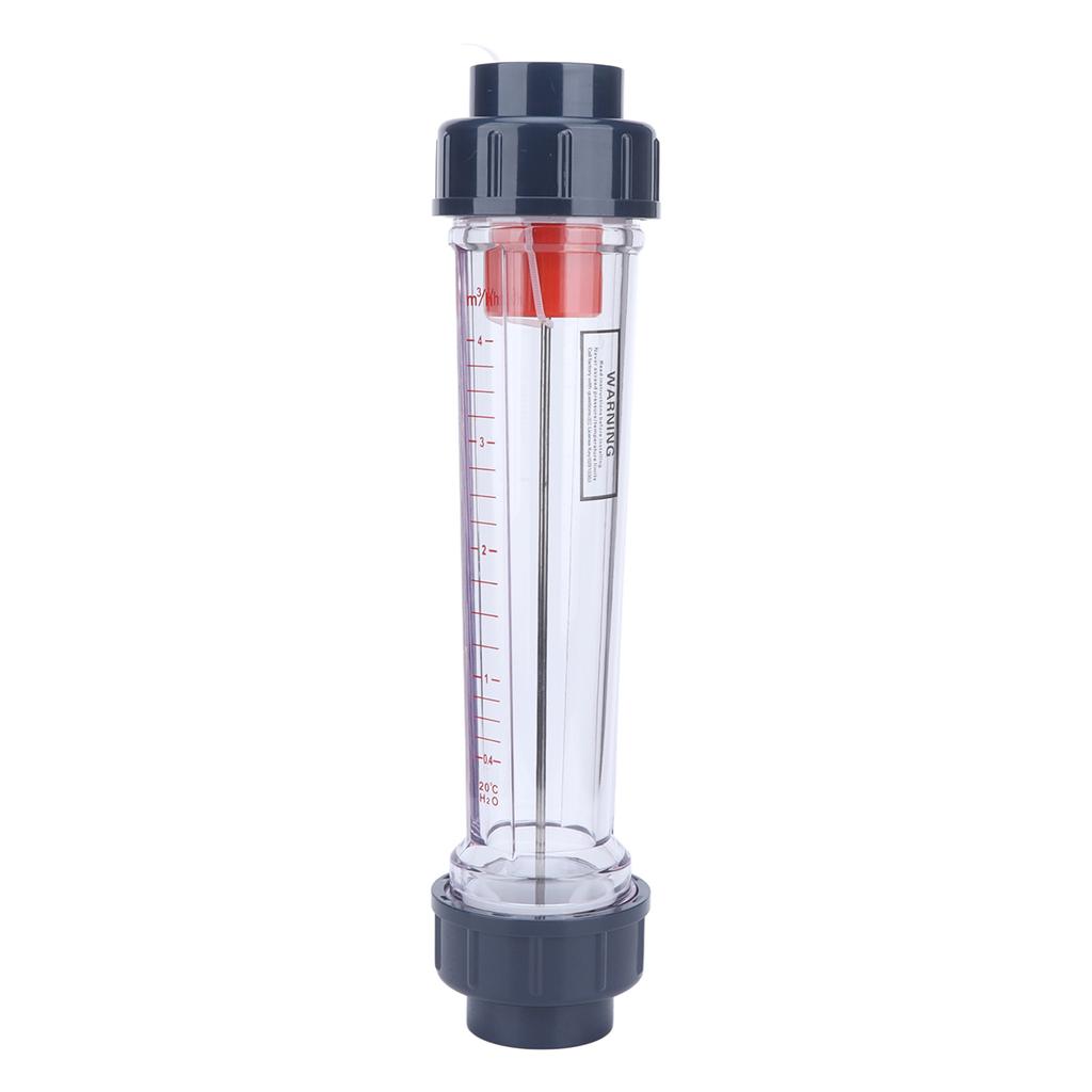 Plastic Tube Liquid Flowmeter High Accuracy Acid and Alkali Resistance Water Flow Meter Gauge for Light Industry