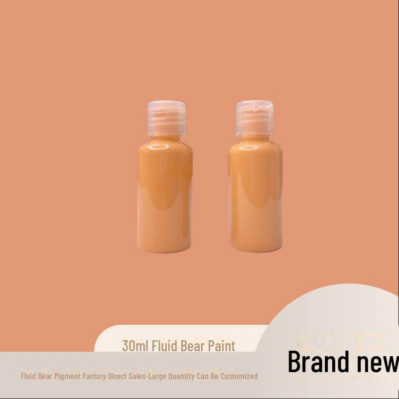 Fluid Bear Acrylic Paint DIY Kit: Handmade Graffiti Doll Drawing Supplies for Hot Sale