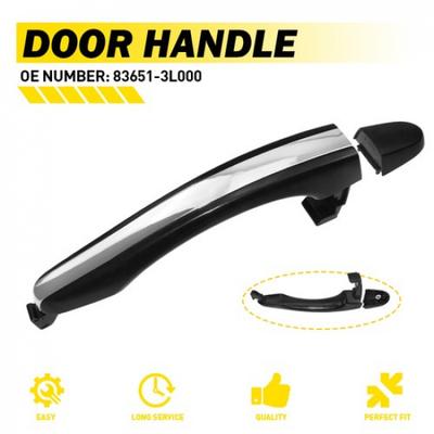 Outside Door Rear Car Handle Right Side for Hyundai 2006-2011 Azera 83651-3L000