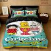 Cirkeline Bedding Quilt Set Quilt Cover Pillowcase Home Decoration Birthday Gift (1 * Duvet Cover + 2 * Pillowcase, Without Core)