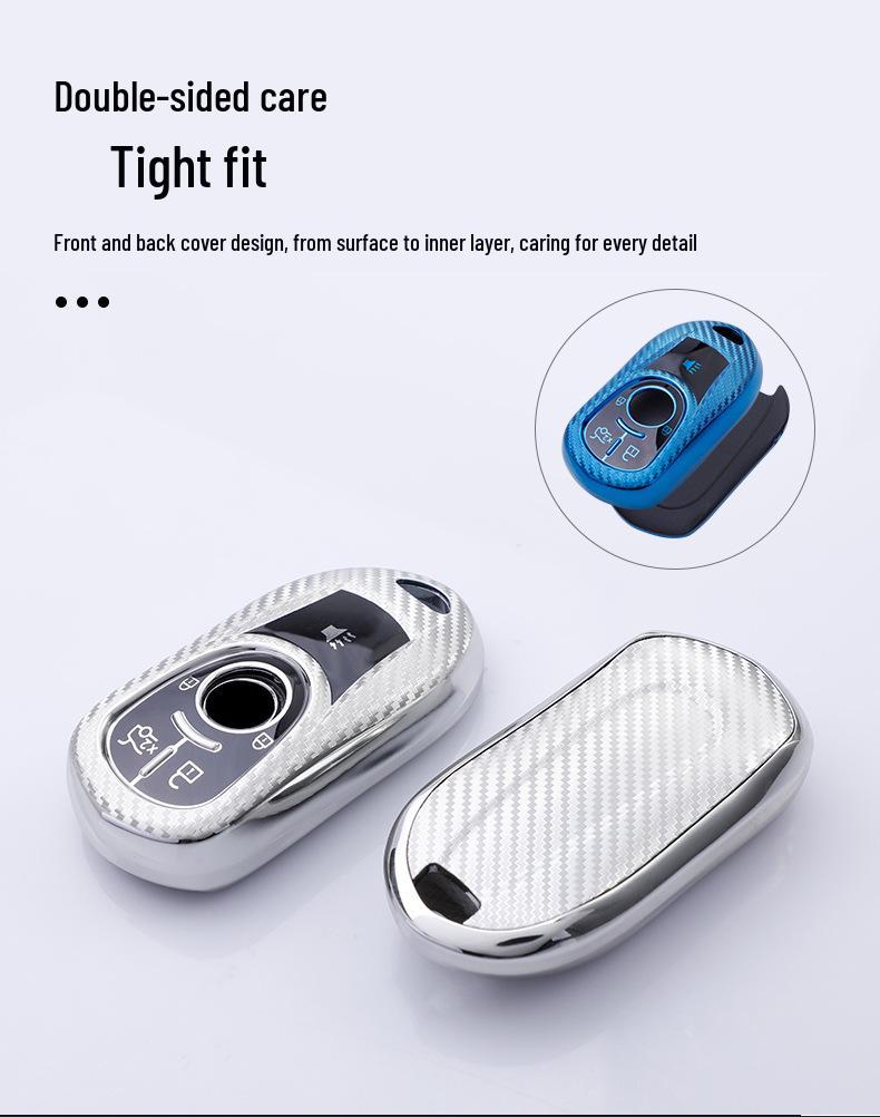 Buick New Regal LaCrosse GL8/Envision/Encore GX Carbon Fiber Key Case