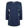 Womens/Ladies Club Scoop Neck 3/4 Sleeve T-Shirt