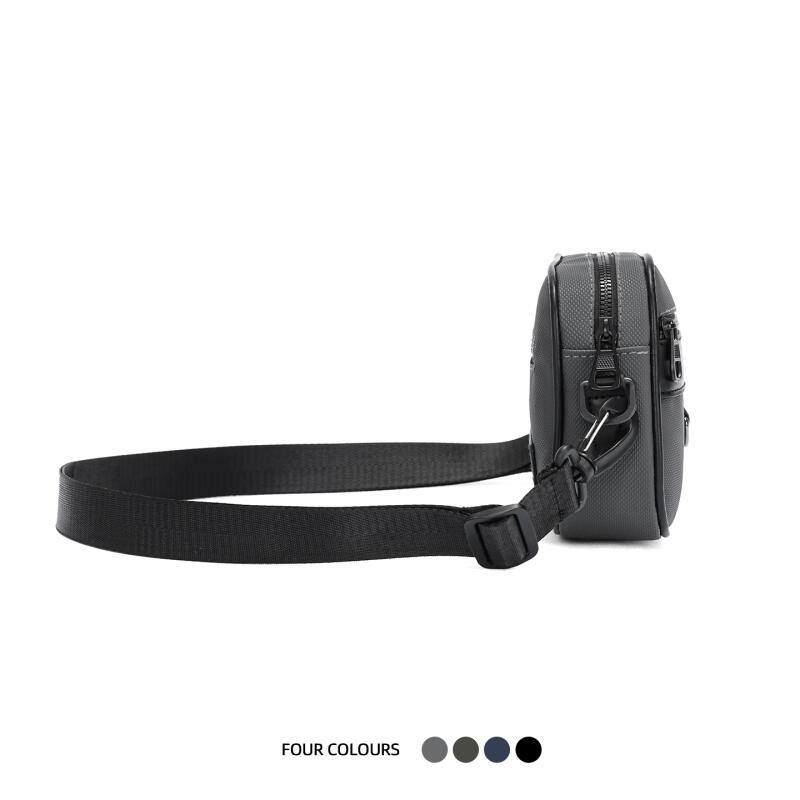 Herren Schultertasche Große Kapazität Multifunktional Einfarbig Crossbody Tasche