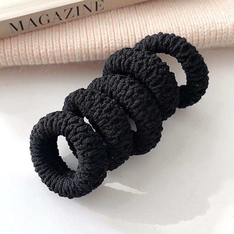 Thick & Wide High Elastic Hair Ties & Headbands - Durable for High Ponytails