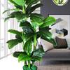 Large Indoor Evergreen Bonsai: Fake Plastic Tree Decor for Living Room.