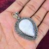 Moonstone 925 Solid Sterling Silver Pendant, Handmade Gemstone Pendant, Gift For Mom Antique Jewelry
