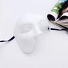Halloween Masquerade Mask for Adult Male Half Face Design Retro Prince Phantom Of The Opera & One-eyed Styles for Costume Party