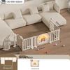 Three-Sided Baby Sofa Rail and Crawling Mat for Indoor Play