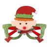 Seasonal Decorative Eyewear for Festivals Christmas Glasses, Glitter Party Glasses Frames, Novelty Elf Snowman Santa Claus Holiday Favors Children