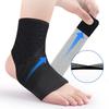 Thin Breathable Adjustable Ankle Support Brace Compression Wrap Stabilizing Bandage Football Running Sports