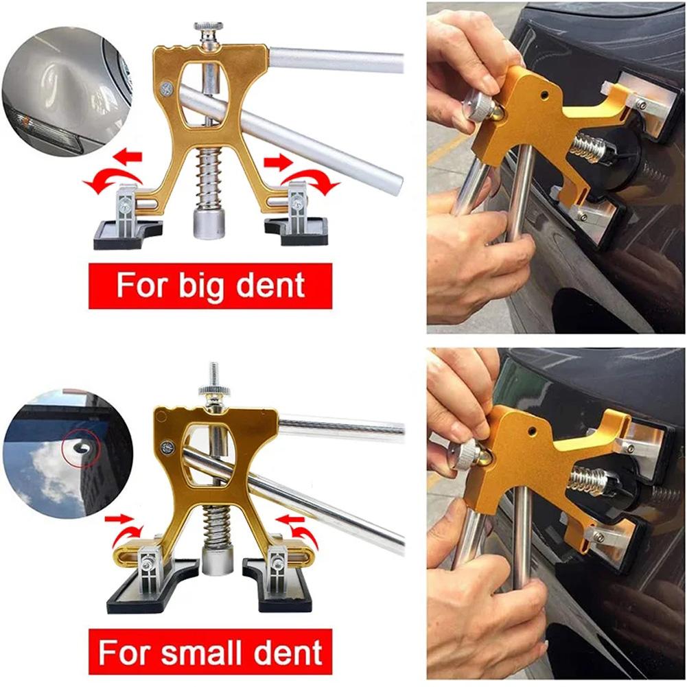 Auto Body Dent Puller Sheet Metal Dent Remover Kit Dent Removal Repair Lifter For Auto Hail Damage Repair