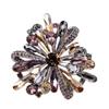Retro Flower Brooch for Women, Luxurious and Elegant Crystal Brooch, A Niche and High-end Brooch
