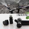 180° Bend Misting Nozzles with Stake Adjustable Sprinkler 1/4" Fine Atomization Sprayer Quick Insert Slip Lock Garden Irrigation