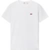 Levis Sommer Lässiges Rundhals Kurzarm T-Shirt Unisex Oberteile Weiß 002U3-0000