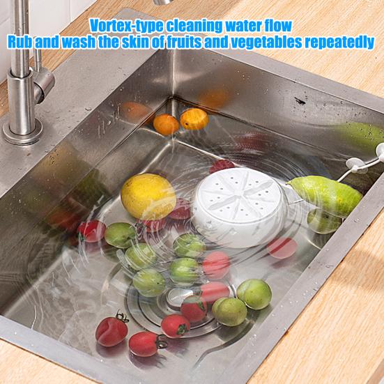 Portable Turbine Washing Machine White Mini Washer Powerful Efficient Cleaning Washer for RV College Travel