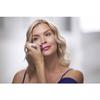 Epilateur Visage Femme Moustache Electrique Épilation et Brosse Nettoyante Facial Wand (Blanc)
