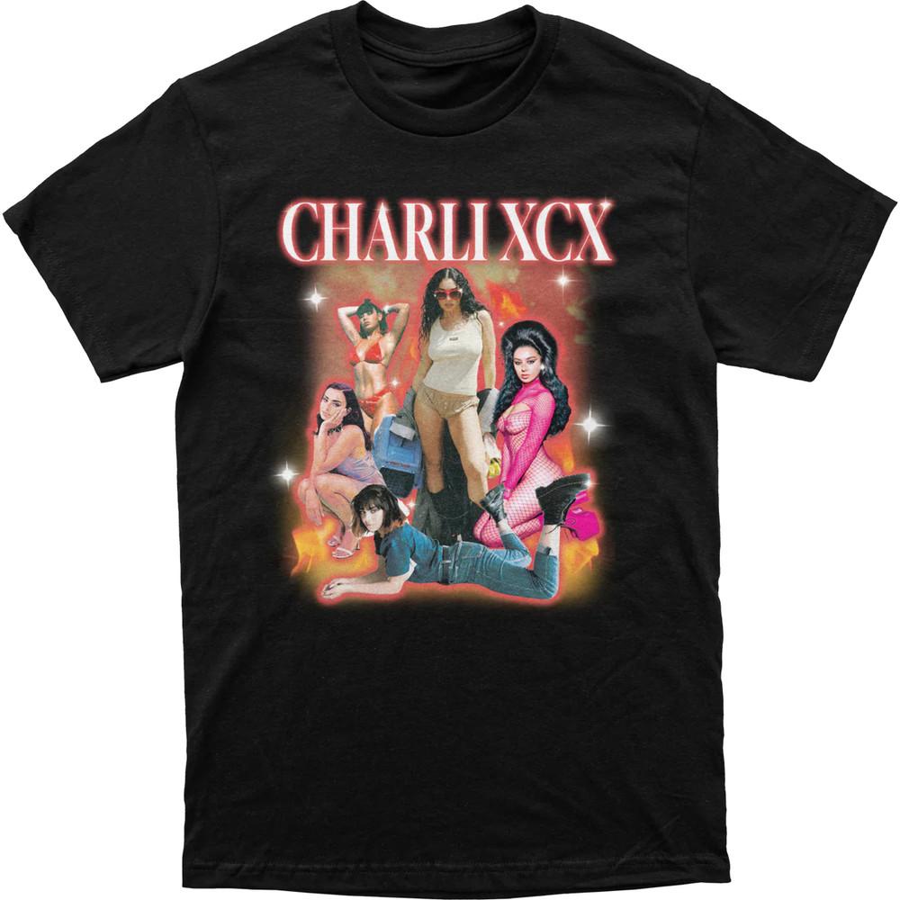 Vintage Charlix XCX Graphic TShirt All Size S to 5XL NZL088 Unisex T-Shirt S