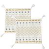 Office Light Luxury Pure Cotton Bohemian Tassel Pillow Office Lumbar Pillow Bedside Pillow Cushion Sofa Pure Cotton