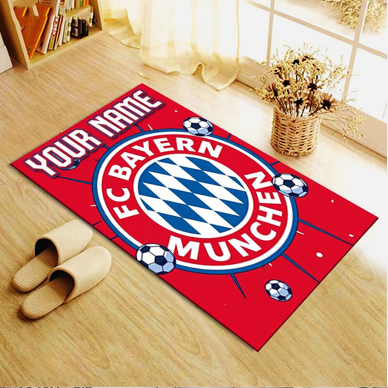 Custom Name Bayern Munich Carpet Rug for Living Room Bedroom Home Sofa Decoration,Kids play Non-slip Floor Mat
