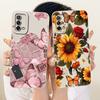 Case For OPPO A74  4G Cover A95 4G CPH2365 Lovely Cartoons Painting Soft Back Cases For OPPO F19 F 19 S Phone Len Proective Capa