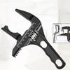 Adjustable Wrench Multi Functional Dual Use/Four Use Large Open End Wrench Household Open Bathroom Pipe Adjustable Wrench Amagi