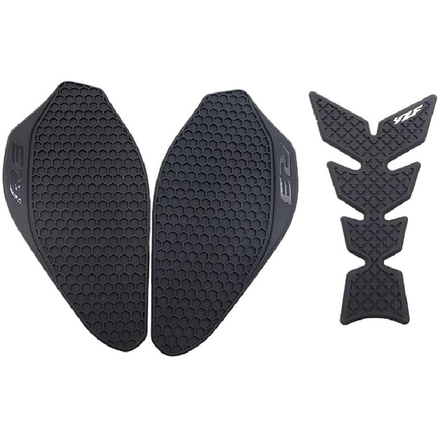 Motorcycle Tank Protection Sticker For YA&MAHA YZF-R3 YZF R3 YZFR3 2019-2023 Motorcycle Side Fuel Tank Pad Protector Sticker Decal Knee Grip Tank