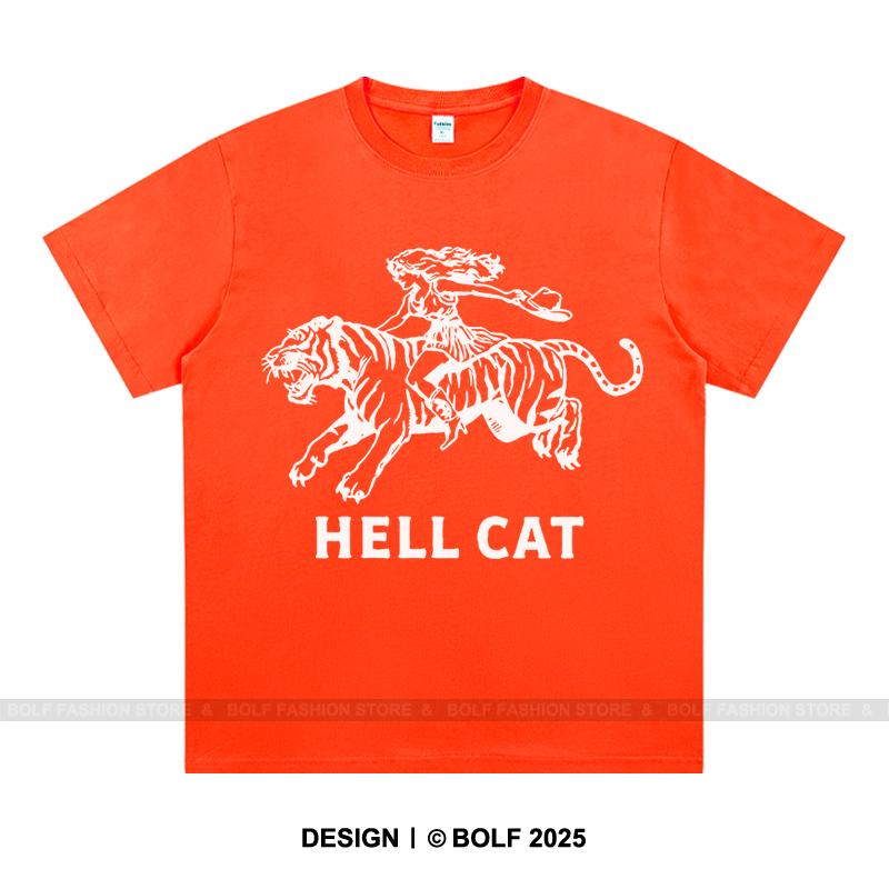 Super Hero Simple Printed 100% Cotton Women's Oversized T-Shirt Loose Fit Graphic Tees Tops for Daily Wear