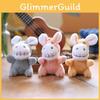 Plush Donkey Cute Keychain Stuffed Animal With Pp Cotton Fill For Gift Kids