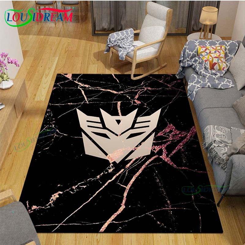 2025 Fashion 3D Cartoon Character Deform Printed Carpet Living Room Anti-Skid Area Rug Kids Bedroom Mats Yoga Mat Carpet Decor