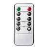 USB Rechargeable Flickering Paraffin Candle Flickering Pillar Tear Candle Remote control w/timer Moving wick Dripping wax f/Home