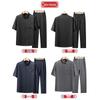 Men's Chinese Style Casual Short Sleeve Set