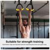 1 Pair No-Punch Pull-up Gymnastic Rings Anti-slip Fitness Equipment Premium Gymnastic Rings  Gym