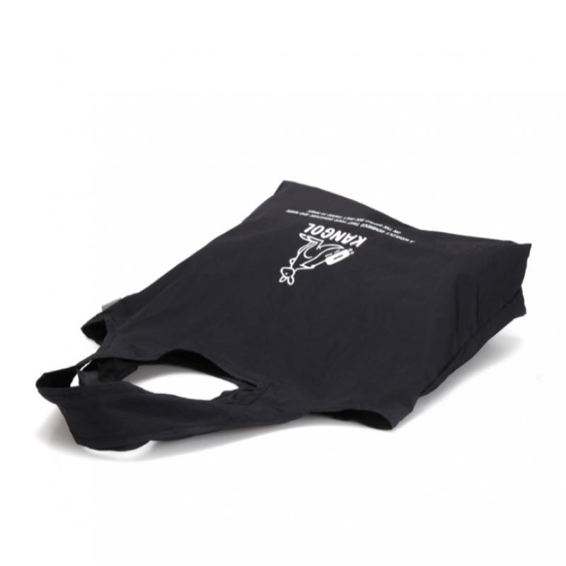 KANGOL Bolsa Plegable de Viaje Fácil Negra 4028