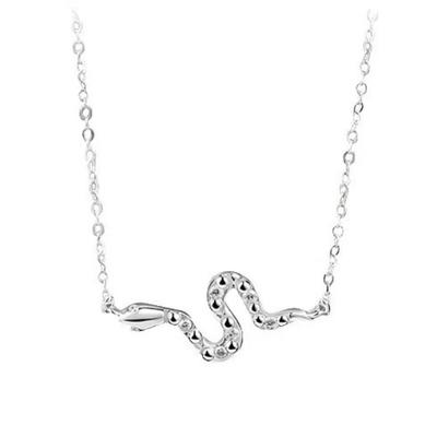 Spirit Snake Necklace for Women Niche Design Sense Little Snake Gift for Girls Clarbone Chain