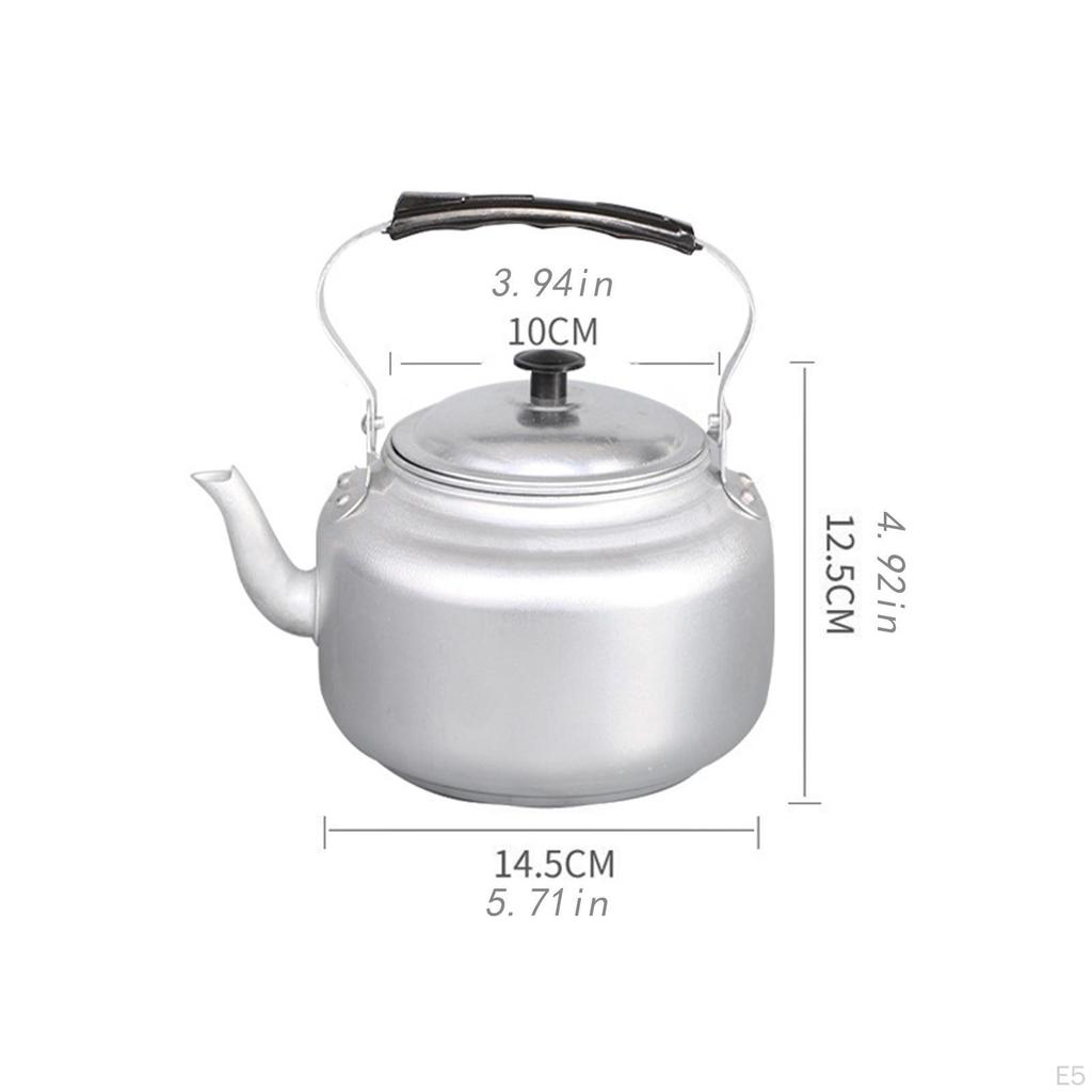 Stovetop Tea Kettle Aluminum Pot Fast Boiling Ergonomic Handle Kitchenware Teakettle with