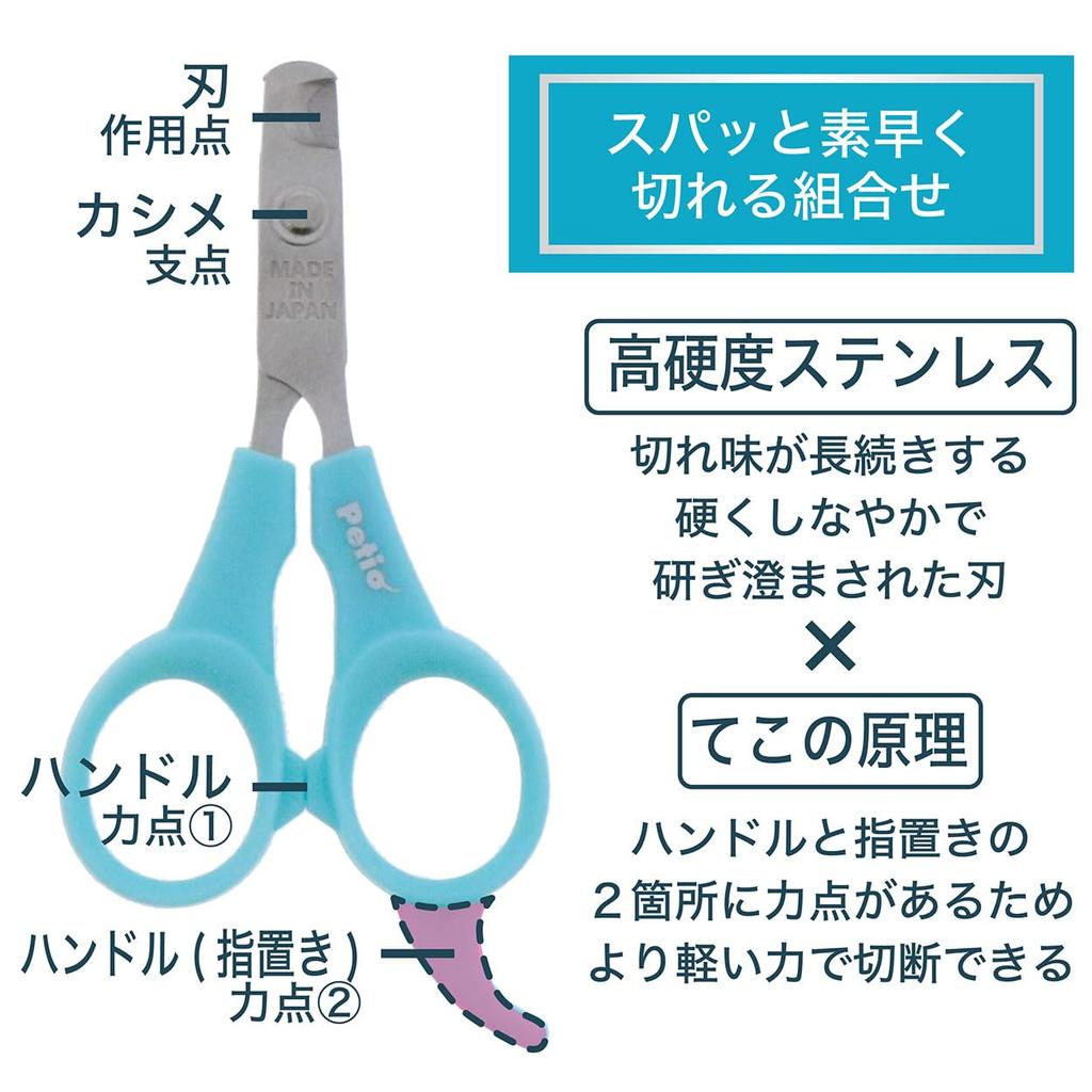 Petio SelfTrimmer Dog Nail Clippers Quick and Made in Japan - Clean,