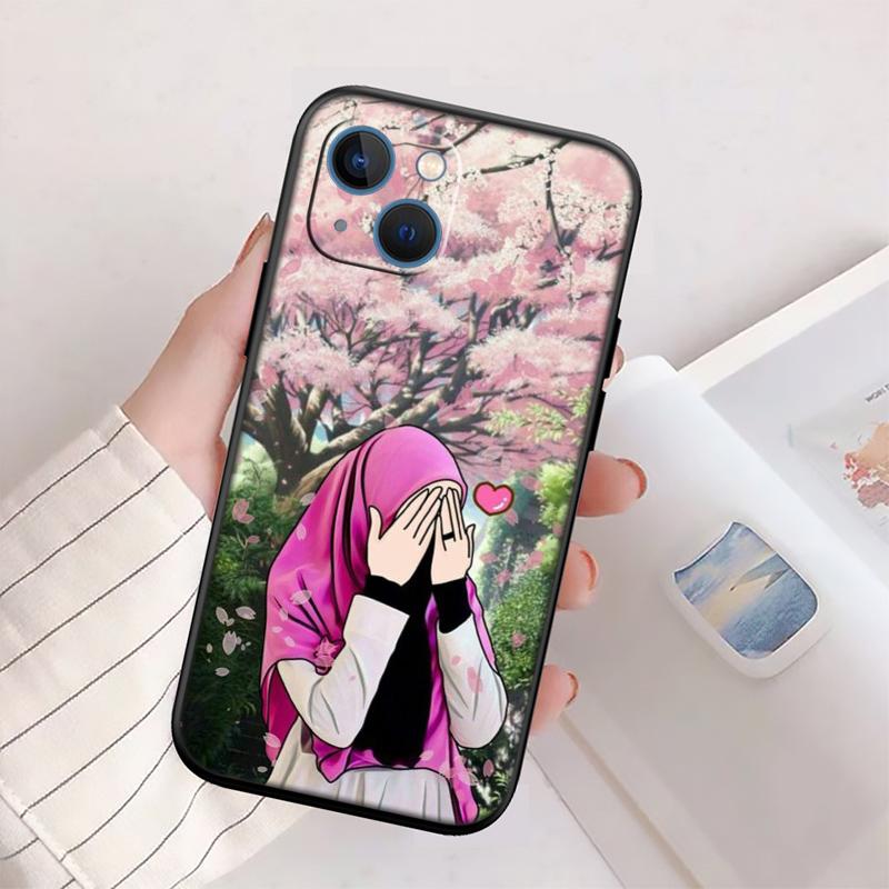 RP39 Islamic Muslim Girls text Case for Samsung M06 M15 M16 M35 M55 M56 A36 A42 A50 A50S A51 A52 A32 A33 A05 A05S A06 A16 A20
