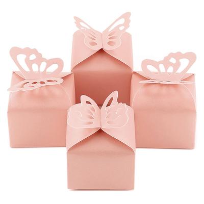 10 Stücke Schmetterling Geschenk-Boxen Candy Box Verpackung Box für Party Hochzeit Geburtstag Baby-Dusche Dekoration