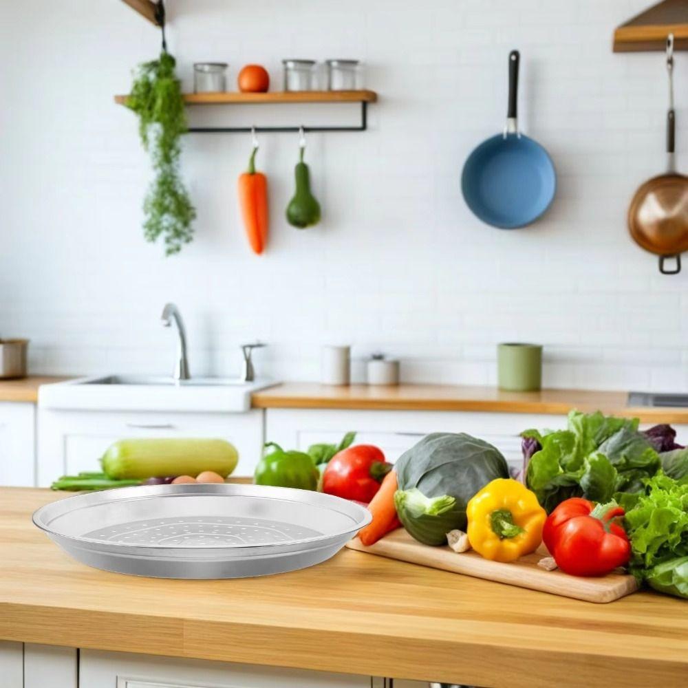 Zesílený parní tác do woku 32-38 cm Odolný parní stojan Kuchyňské doplňky na vaření