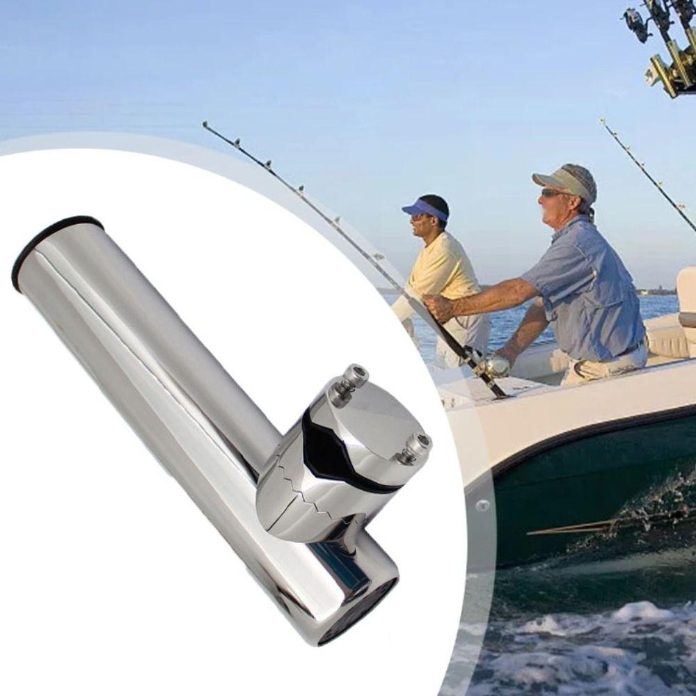 360 Degree Rotatable Yacht Fishing Rod Support 316 Stainless Steel Fishing Bracket Yacht
