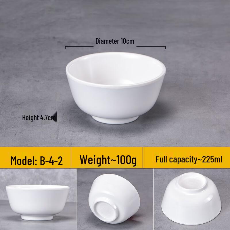 Commercial Melamine Fast Food Bowl