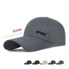 Spring Autumn Men's Long Brim Sunshade Hat Middle-Aged Baseball Cap Outdoor Sports Cap