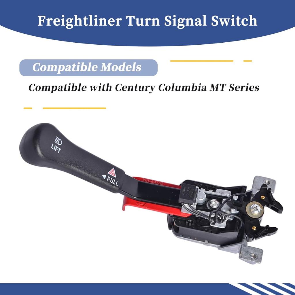 Replacement Freightliner Turn Signal Switch, Multifunction Switch A06-44025-000 Compatible with Century Columbia MT Series, Replace 57746002 S20022,