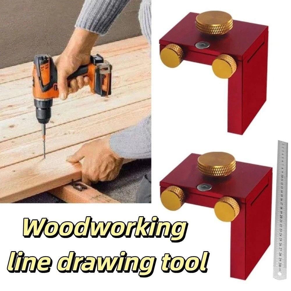 Adjustable Woodworking Scriber Precision Scribing Ruler  Woodworking Studios