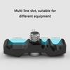 3 Slots Cable Clamp for SLR DSLR Mirrorless Camera Monitor Cage Rig Studio Cable Holder Clip with Wrench Wire Clip