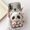 For Motorola Moto G10 G20 G30 G40 Fusion G50 G60 Phone Case Back Cover Soft Matte Silicone Slim Funda Lovely Panda Rabbit Flower