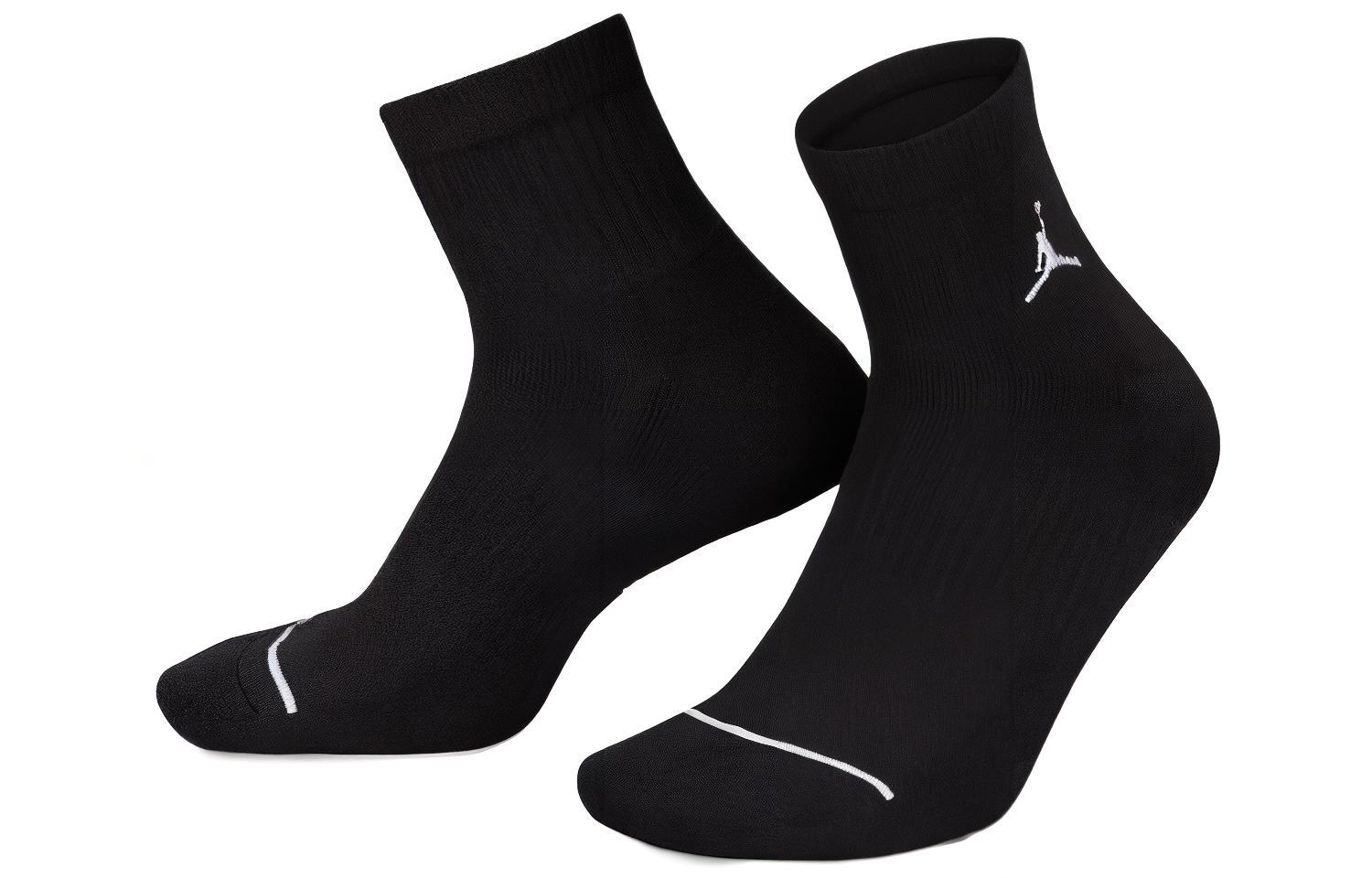 JORDAN Everyday Ankle Socks 3 Pairs DX9655-902 M