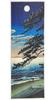 Ukiyo-e Hand Towel by Kawase Hasui, Spring Moon (Ninomiya Beach)