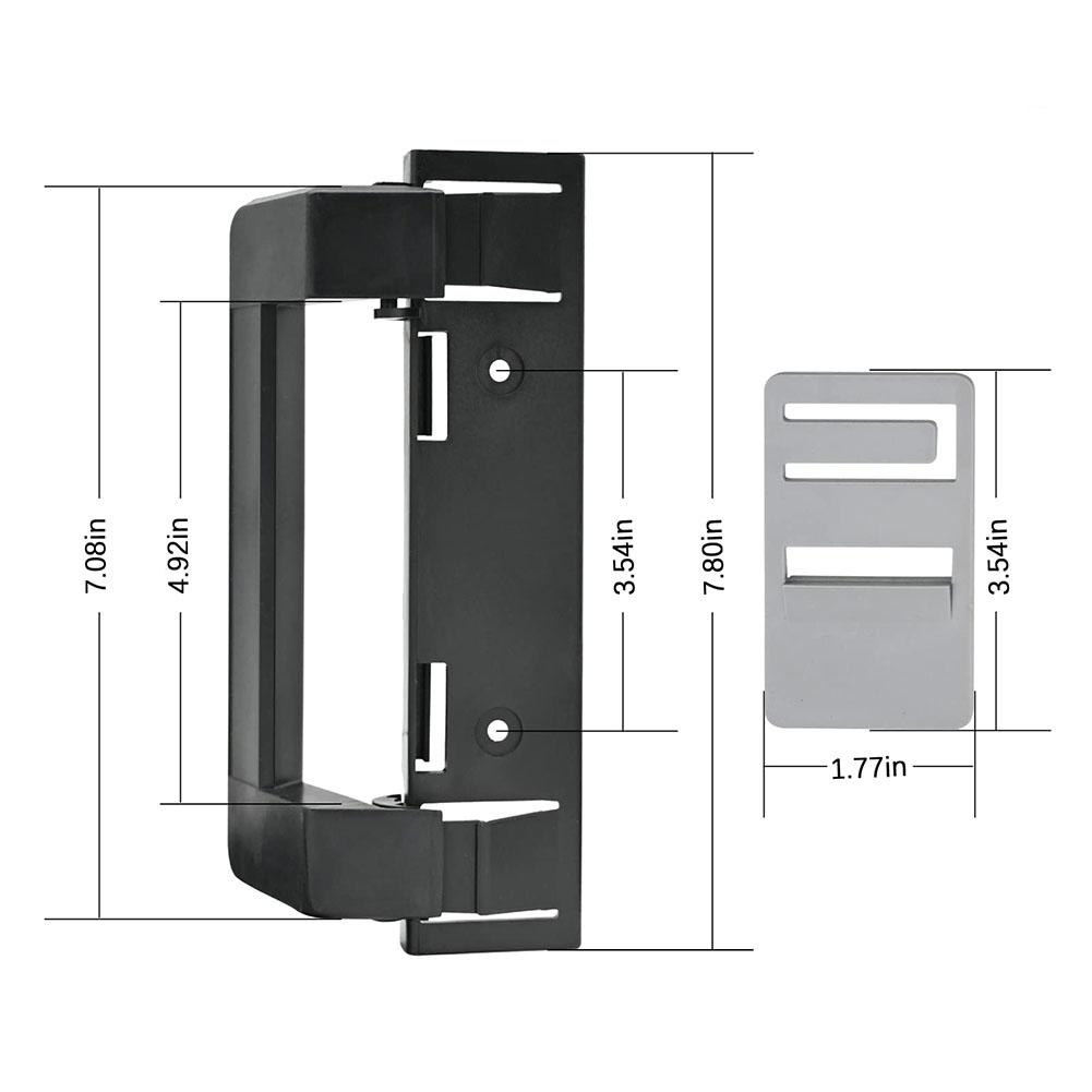 RV Refrigerator Door Handle Latch Holder Grip for Dometic Series Replacement Parts Fits DM2672 DM2682 DM2872 and DM2882