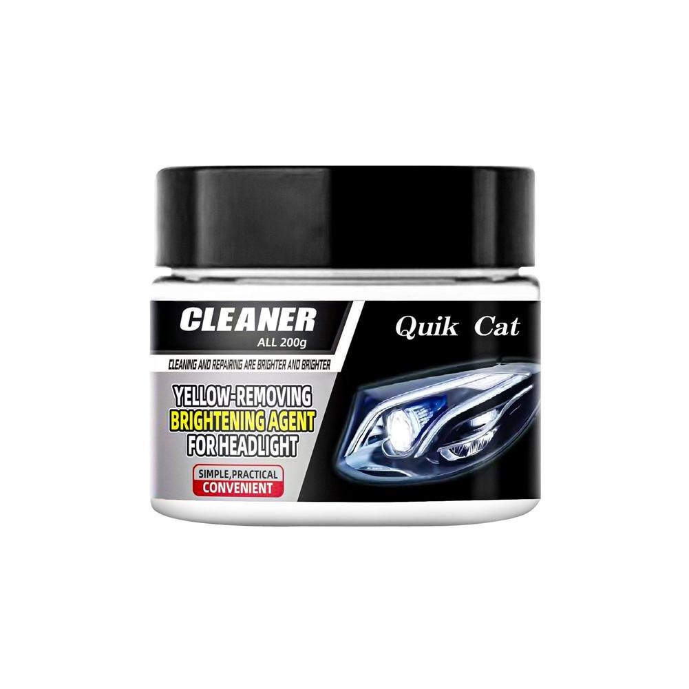 

Крем для обновления автомобильных фар, удаление желтизны, осветляющий полировальный состав, средство для ремонта и обслуживания фар без шлифовальной машины Repair paste 200G